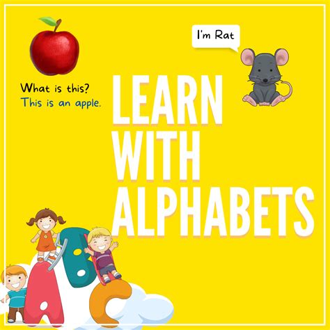 childrens alphabets learn book