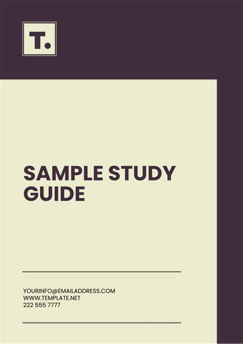 computer operations and use of study guides