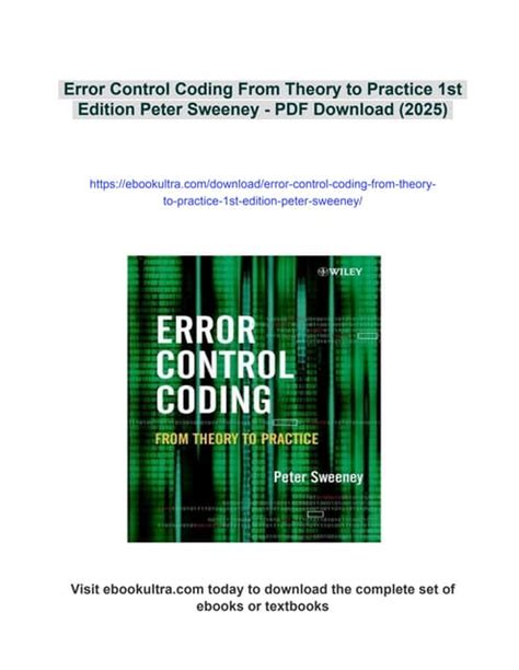 error control coding and security
