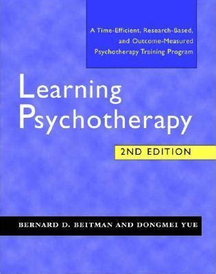 learning psychotherapy