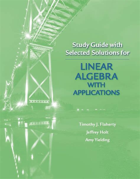 linear algebra study guide and problem solutions