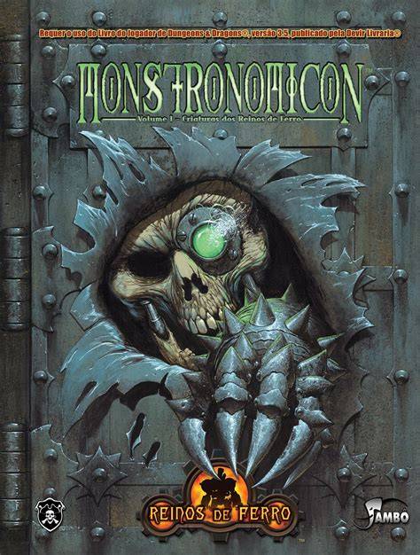 livro monstronomicon rob baxter Ed. 2007