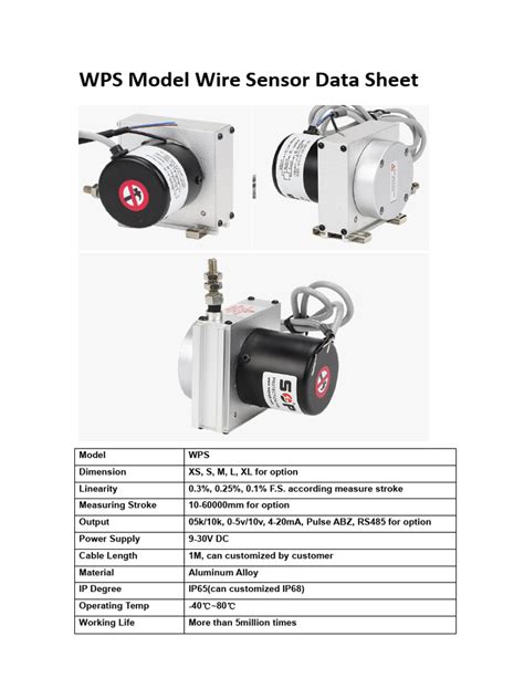 new car sensor data sheet