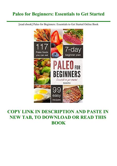 paleo for beginners essentials to get started