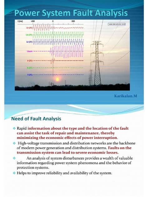 power system fault analysis