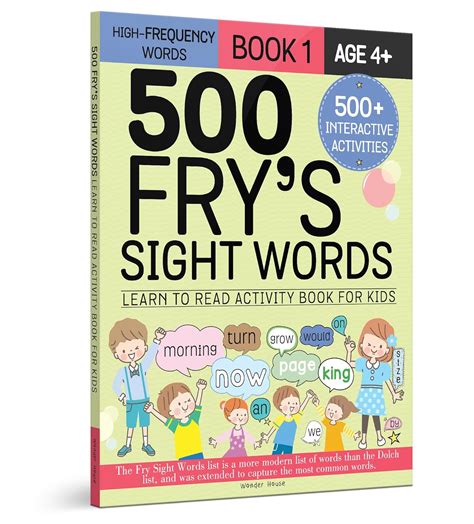 pre-school 500 words
