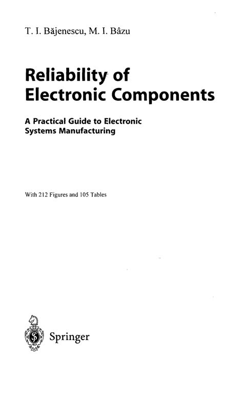 reliability of electronic components pilot projects