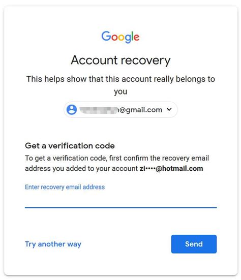 https //g.co/recover password