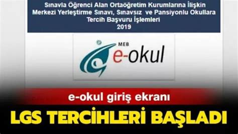 https eokul meb gov tr +sinavislemleri basvuruislemleri oks tercih.