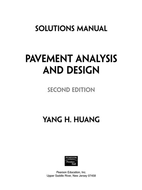 Huang Solution Manual