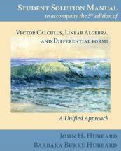 Hubbard Vector Calculus Solution Manual