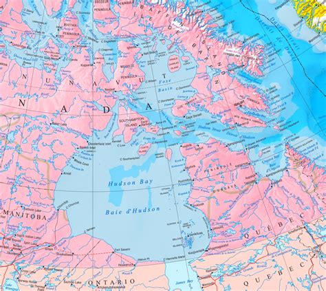 Hudson Bay Map