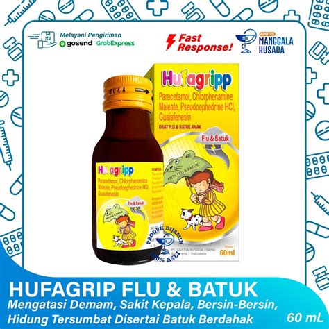hufagrip flu dan batuk