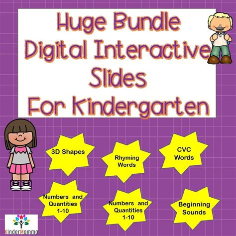 Huge Digital Math And Phonics Bundle For Kindergarten Digit Math - Digit Math