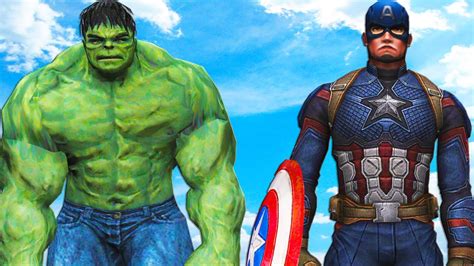 hulk vs captain America - YouTube