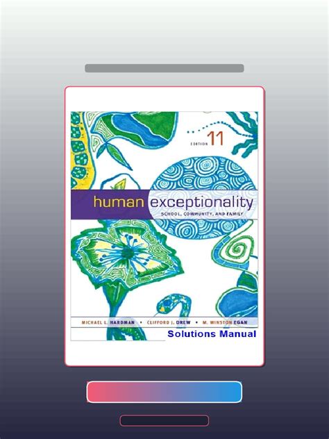 Human Exceptionality 11th Edition