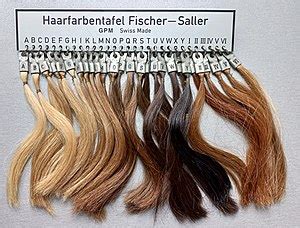 Human Hair Color Wikipedia Hair Colour Science - Hair Colour Science