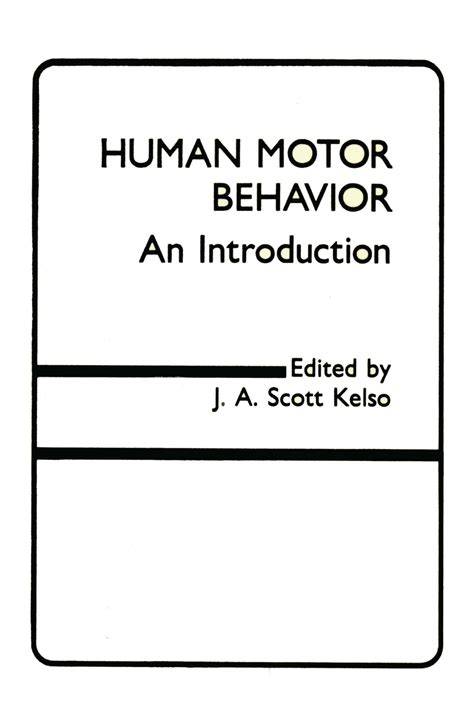 Human Motor Behavior An Introduction