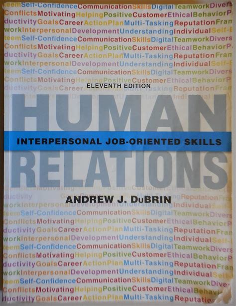 human relations a job oriented approach