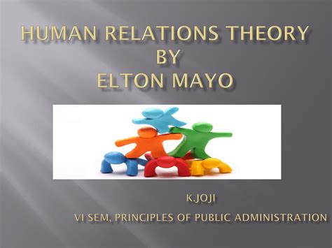 Human Relations Theory