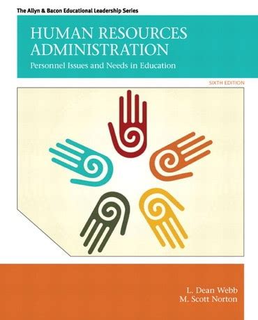 human resources administration personnel issues and needs in education