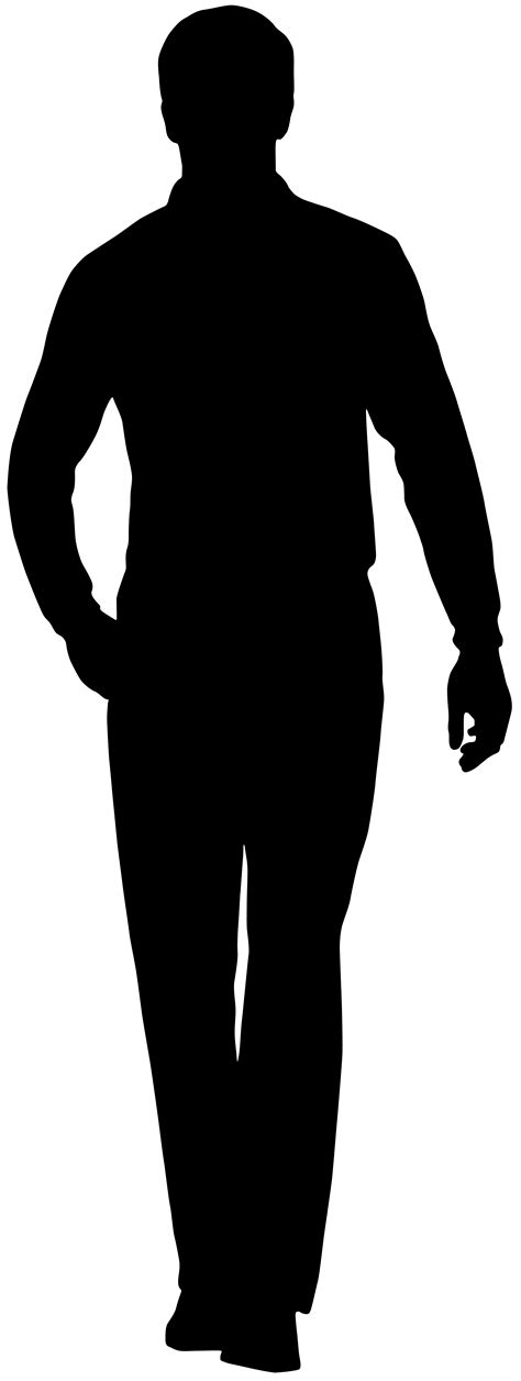 human silhouette png
