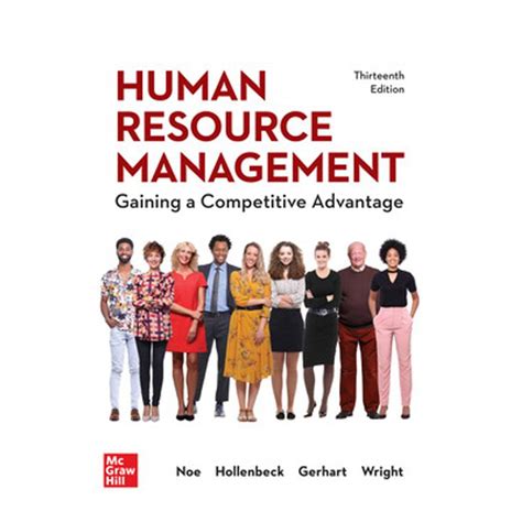 Download Human 20Resource 20Management 20 20Gaining 20A 20Competitive 20Advantage 208Th 20Ed 20Noe 20New 20Book 20100 
