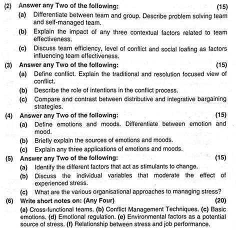 Read Online Human Behaviour Mtu Question Paper 