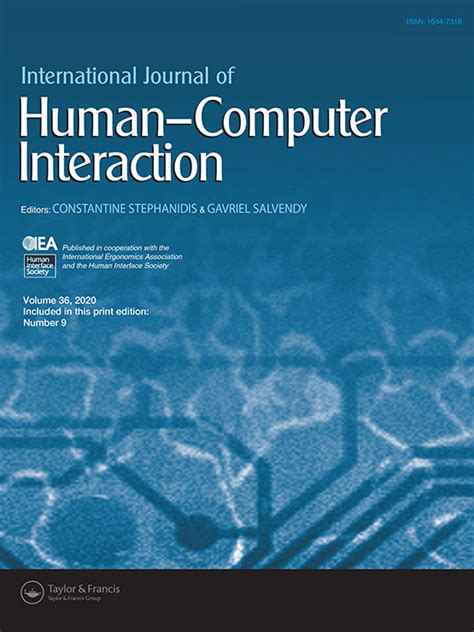 Download Human Computer Interaction Journal 