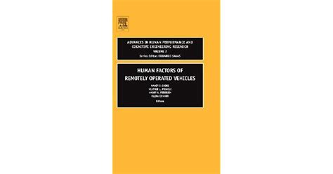 Full Download Human Factors Of Remotely Operated Vehicles Volume 7 Advances In Human Performance And Cognitive Engineering Research 