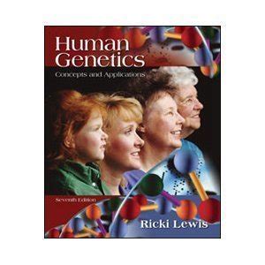 Read Online Human Genetics Concepts And Applications 7Th Edition 