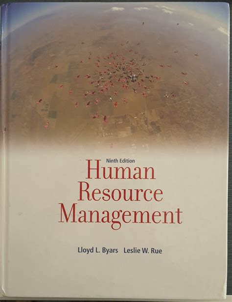 Download Human Resource Management 9Th Edition Byars Rue 