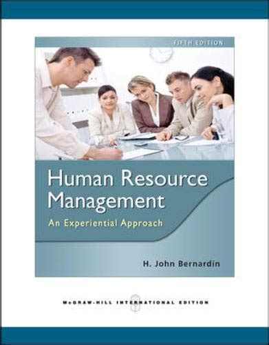 Full Download Human Resource Management Bernardin Mcgraw Fifth Edition 