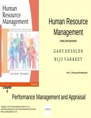 Read Human Resource Management By Gary Dessler 12Th Edition Ppt Chapter 9 