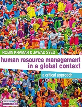Read Human Resource Management In A Global Context A Critical Approach 