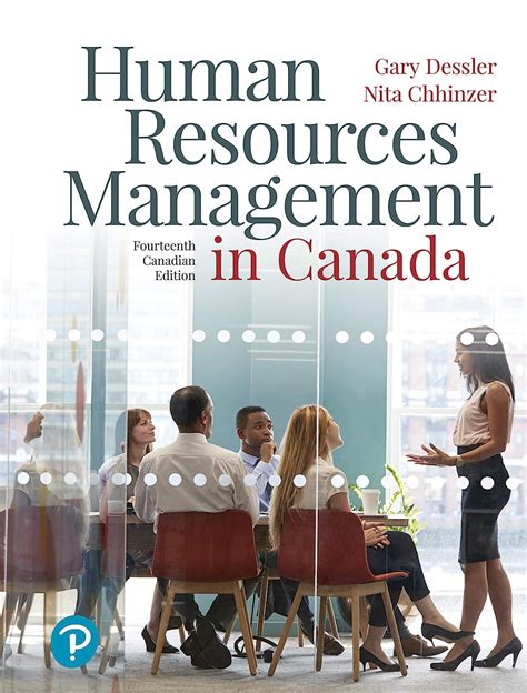 Read Human Resources Managementin Canada Pearson 12Th Edition 
