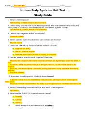 Download Human Systems And Homeostasis Study Guide Answers 