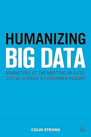Humanizing Big Data Marketing At The Meeting Of Data Social Science And Consumer Insight