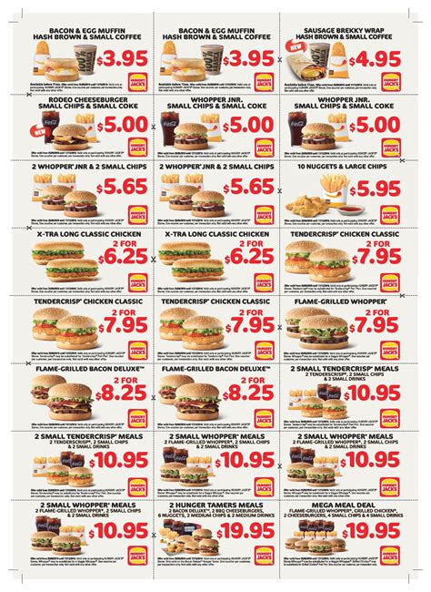 Hungry Jacks Coupons