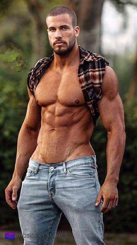 hunks in the nude