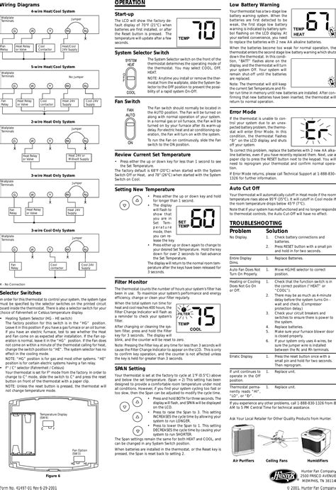 Full Download Hunter 42999B Manual Guide Pdf 