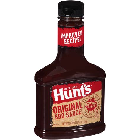 Hunts Bbq Sauce 18 Oz