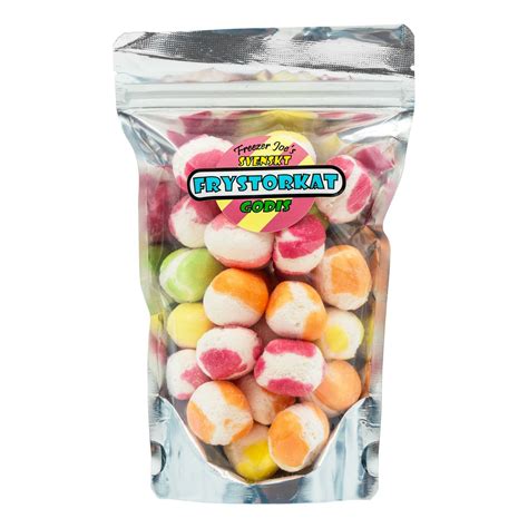 hur frystorkar man godis