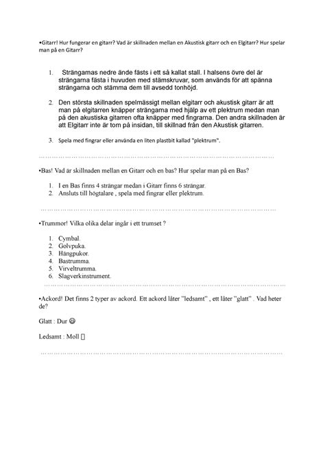 hur fungerar elektrisk gitarr