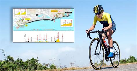 hur långt är ett linjelopp på cykel