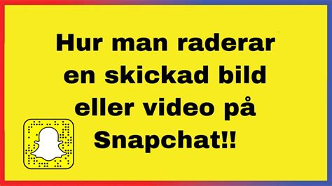 hur raderar man  aviseringar  vid snapchat