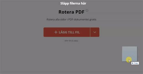 hur rotera en pdf
