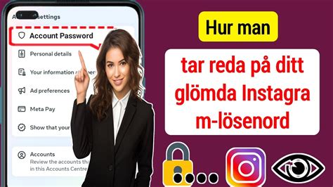hur vet man sitt lösenord på instagram