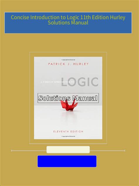 Download Hurley Logic 11Th Edition Answers 