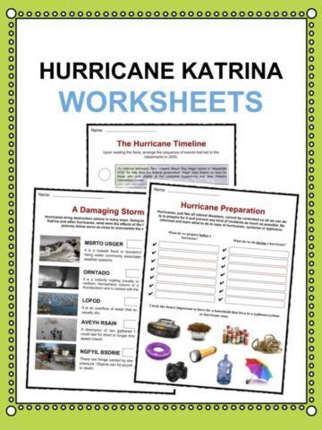 Hurricane Katrina Facts Amp Worksheets Kidskonnect Hurricane Worksheet 5th Grade - Hurricane Worksheet 5th Grade